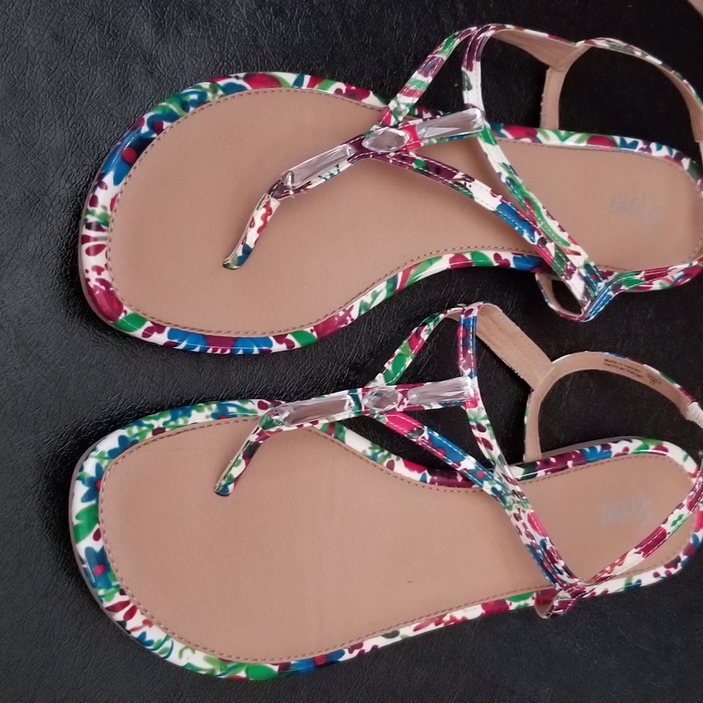 Sandles with a little bling